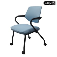 독서실 사무용 의자커버 시디즈 T301 fe 호환 커버, 스카이, 1개