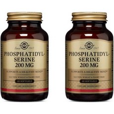 포스파티딜세린 200mg - 60mg - 소프트젤 - 2병