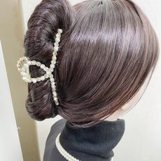 큐빅헤어집게핀