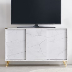 팝송 높은 TV 장 테이블 거실장 800 1200, 팝송 1200 슬라이딩 거실장, 대리석