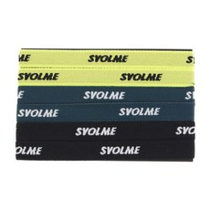 스 웰 메 (svolme) 평촉 헤어밴드 3p set 183 - 90429 bkm x (men 's)