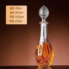 고급 레드 와인병 빈병 디켄터, 8L, 1개