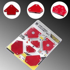 라인테크 용접자석 6종 세트, 공구라면 (09RM) 용접 각도 자석세트 (6P), 1개
