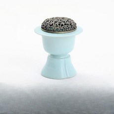 전자향로 복고풍 기도 명상 힐링 가정용 전기향로, 1개