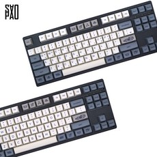 사오파오 크레타 키캡 XDA 염료승화 PBT 한글/영어 (2가지), 영어