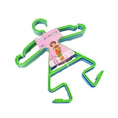 [4개 묶음]공주 옷걸이 5P 여아용 DM-49823 옷걸이 옥걸이 옷거리 유아옷걸이 어린이옷걸이, 상품선택 상품선택