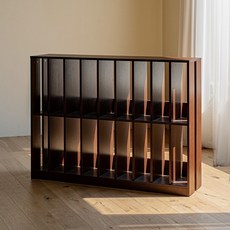 파레드 2단 거실 낮은 책장 1200 (일반형)