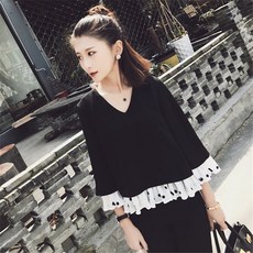 위파인더 빅 사이즈 여장 뚱녀 블라우스 여장수 날씬해 보이고 박시한 배차림 초선양 스타일 블라우스