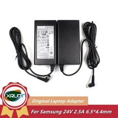 삼성 호환에 적합한 사운드바용 AC 어댑터 충전기 60W A6024 FPN 24V 2.5A 1.66A HW-F751 HW-M450/X HW-J250 KM57C HW-Q60R HW