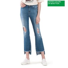 베네통 디스트로이드 데님 팬츠 4D4F55745 IN