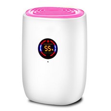 800ml 강력한 제습기 휴대용 전기 제습기 댐프 자동 꺼짐 제상 음소거 디자인 공기 건조기 물 파이프, 03 Pink_01 CHINA_03 영국 플러그