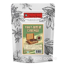 바리스타퀸 1987 레트로 다방커피 파우더 1kg, 1개