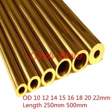 파이프 14mm 12mm 황동 튜브 리벳 핀 모세관 250mm 도구 15mm 16mm 절단 500mm 18mm 22mm 10mm 길이 외경 모자이크 20mm, 1개