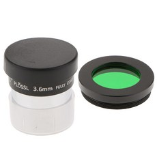 ZLD 완전 다중 코팅 망원경 접안 렌즈 PL 3. 6mm 및 1. 25 인치