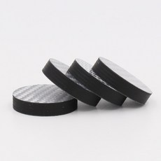 하이파이 고 탄소 섬유 스피커 격리 25x5mm 스파이크 베이스 패드 신발 피트 hifi cd, au 플러그, 2팩 - 하이파이로즈cd