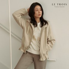 [KT알파쇼핑][LE TROIS]23FW 이보영의 르투아 클라우드 기모 셋업2종(자켓+팬츠)