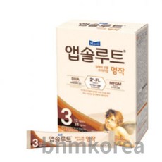 앱솔루트 명작 2FL 분유 3단계, 100개