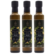 준코오일 냉 압착 엑스트라버진 아보카도 오일 250ml, 3개