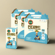 베지밀 킨더랜드 프리미엄 3단계 190ml 48팩, 48개
