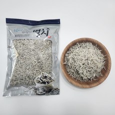 낭장망으로 잡고 말려 짜지않은 완도 지리멸치 1kg(500gx2개), 2개