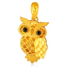 앨리스 24K 순금메달 행복부엉이 펜던트 7.5g(2돈)