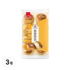 삼립 주종발효 참참만쥬, 320g, 3개