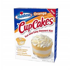 Hostess Cupcakes Dessert Kit 오랜지 컵케이크 트윙키스노볼 7.47oz(211g) 6개입 3팩, 1세트