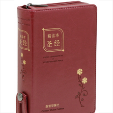 톰슨성경(중국정독본성경)(빨강)(소) + 미니수첩 증정, 기독지혜사