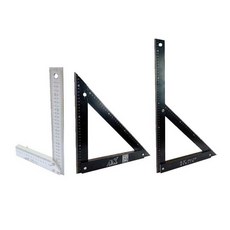 알루미늄 대형 삼각자 직각자 눈금자 각도 측정 공구, 1개, m 1m x 500mm
