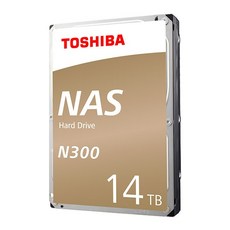 [도시바] TOSHIBA N300 HDD 14TB HDWG21E 패키지 (3.5HDD/ SATA3/ 7200rpm/ 256MB/ PMR) [단일], 575404 - hdd14tb