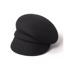 명품 여자 금장식 울 베레모 빵모자 마도로스 헌팅캡