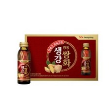 광동생강쌍화 120ml 20병 손소독티슈10매입증정, 20개