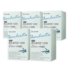 닥터린 콘드로이친 1200 콘레이티+MBP 1200mg 1박스 상어연골, 30정, 10개