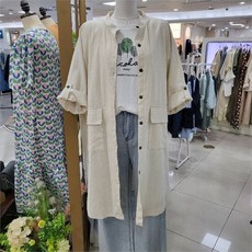 린넨롱자켓