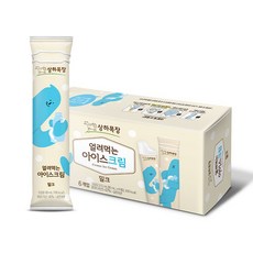 상하목장 얼려먹는 아이스주스 밀크 85ml, 18개