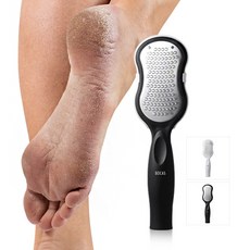 보카스 발각질제거기 일반형(FC-1000) 풋파일, 2개, 블랙