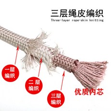 해외 고공작업용 안전고리 외벽내마모변색 나일론 끈아웃도어거미-31933, 21.26mm3단외피/30m