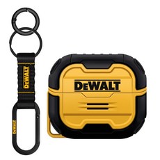 삼성 갤럭시 버즈3 버즈3프로 케이스 DeWALT 디월트 타이탄(카라비너 키링 포함)