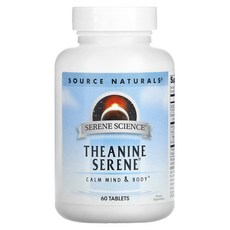 Serene Science 테아닌 Serene 60정, 1개