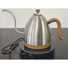 드립주전자 Brewista 전기 구즈넥 주전자 스마트 온도 제어 긴 주둥이 핸드 드립 커피 포트 220V 600ml, 1개, 1) As picture pro 600ML