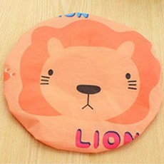 샤워캡YS0012 샤워캡 YS0012-사자 캐릭터 욕실 목욕(45861EA) bea*2186Qv