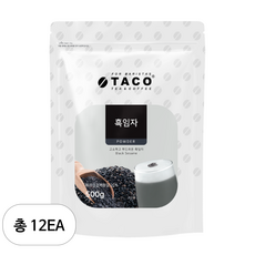 타코 흑임자 파우더 라떼분말, 12개, 500g