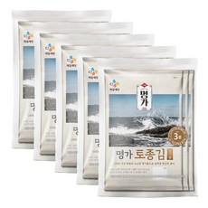 CJ 명가 토종김 참기름 전장김 20g x 3개입 x 5세트, 15개, 60g