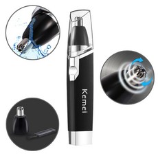 [3개묶음 할인]360도 고속회전칼날 스텐 코털정리기 M7CL-9299 코털면도기 전동코털제거기 콧털정리, 단일상품