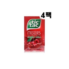 틱택 틱톡 캔디 체리 콜라 Tic Tac Cherry Cola 18g 4팩