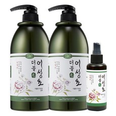 더블모 어성초 샴푸 탈모 1000ml x 2개 + 미스트 1개 추가증정