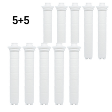 5+5 국산 바디럽 퓨어썸 샤워기용 호환필터 캡(O) 쉬운교체