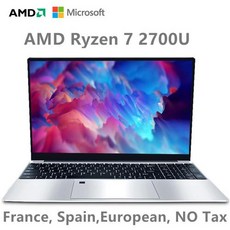 노트북 윈도우 14인치 태블릿 AKPAD 2700U 성능 컴퓨터 24G 5G 와이파이 AMD Ryzen 7 10 11 프로 게이밍 1920x1080 IPS 화면, 없음, 없음, 2) 8G RAM 256GB SSD  AMDRyzen