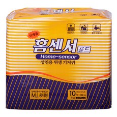 홈센서골드 성인용기저귀 남녀공용 테이프팬티형, 중대형, 10개입, 30매