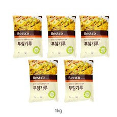 유니크앤몰 쫄깃한 식감 속에 촘촘하이 듬뿍 베스트코 부침가루1kg